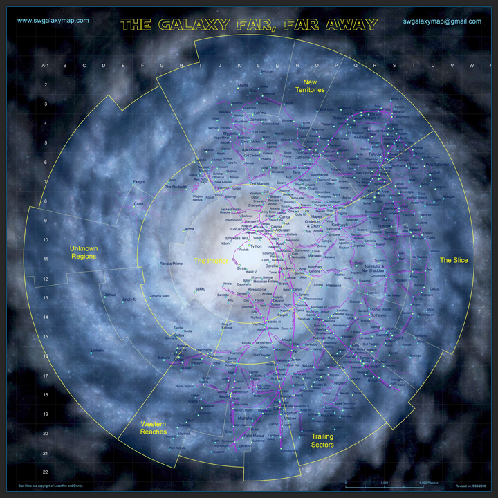 Galaxy Map | Shadows Of The Galaxy